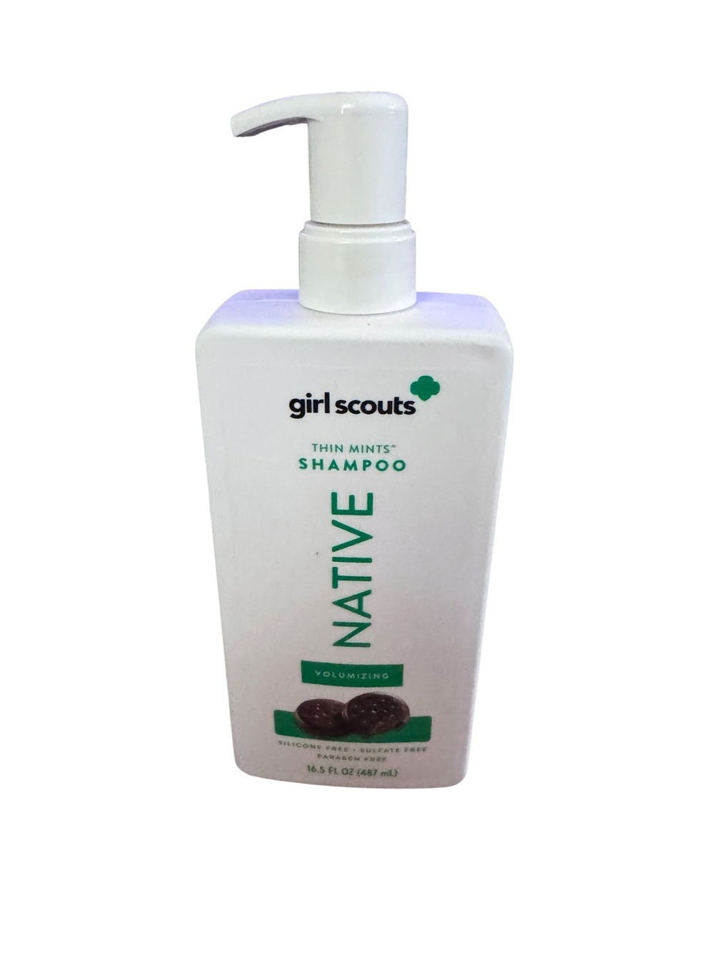 Native x Girl Scouts Thin Mints Volumizing Shampoo 16.5 oz